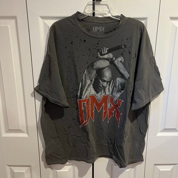 DMX Graphic Tee Gray Red 2XL - Picture 1 of 4
